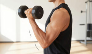 Cara-Melakukan-Gerakan-Hammer-Curl-Guna-Mempertebal-Otot-Lengan-Bagian-Samping